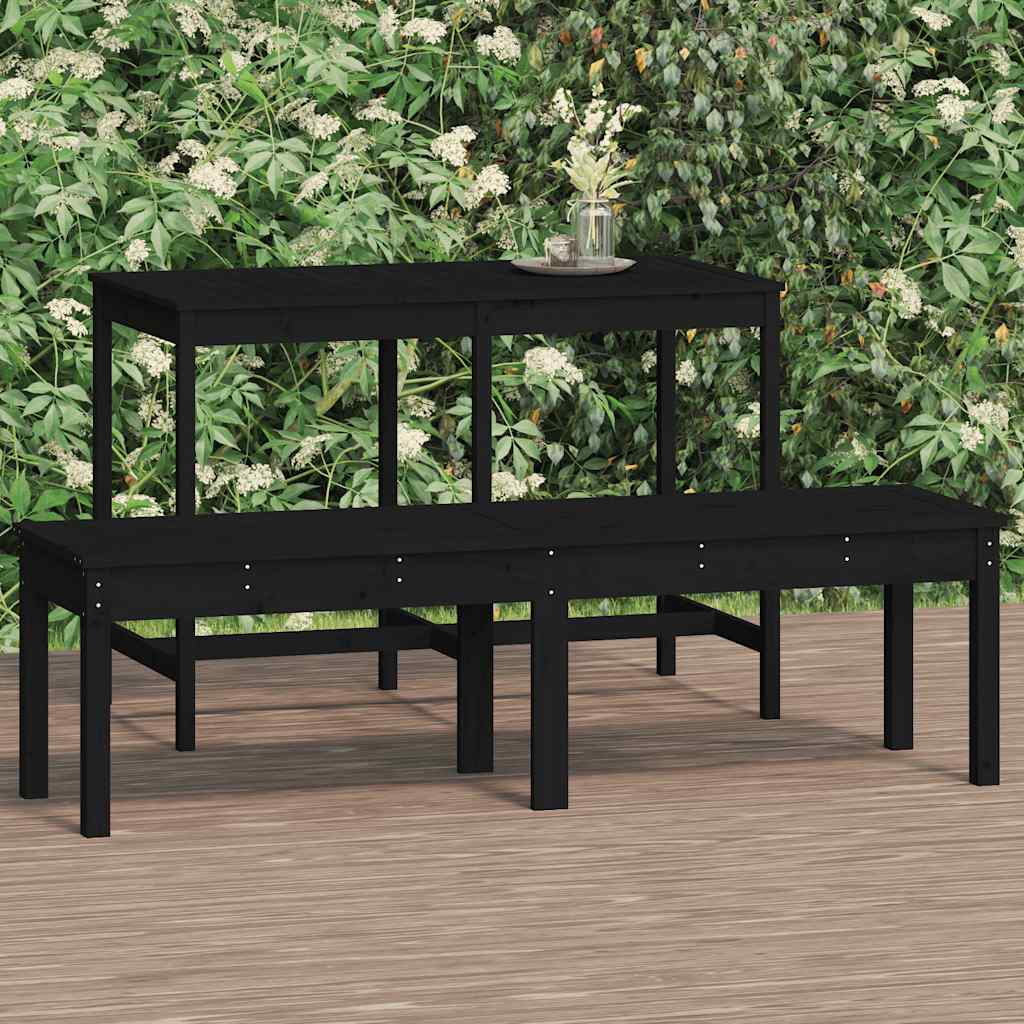 Gartenbank 50x44x45 cm Massivholz Kiefer