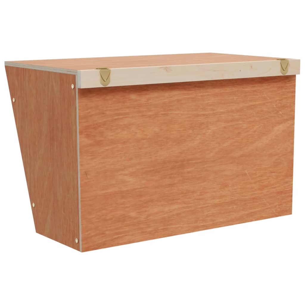 Heuraufe für Kaninchen 25x18,5x20,5 cm Massivholz Tanne