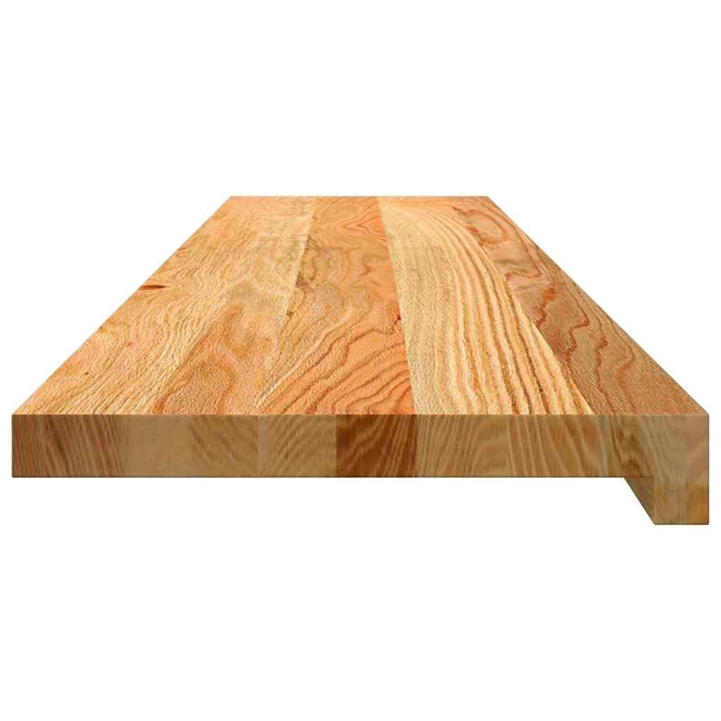Treppenstufen 4 Stk. Unbehandelt 70x25x2 cm Massivholz Eiche