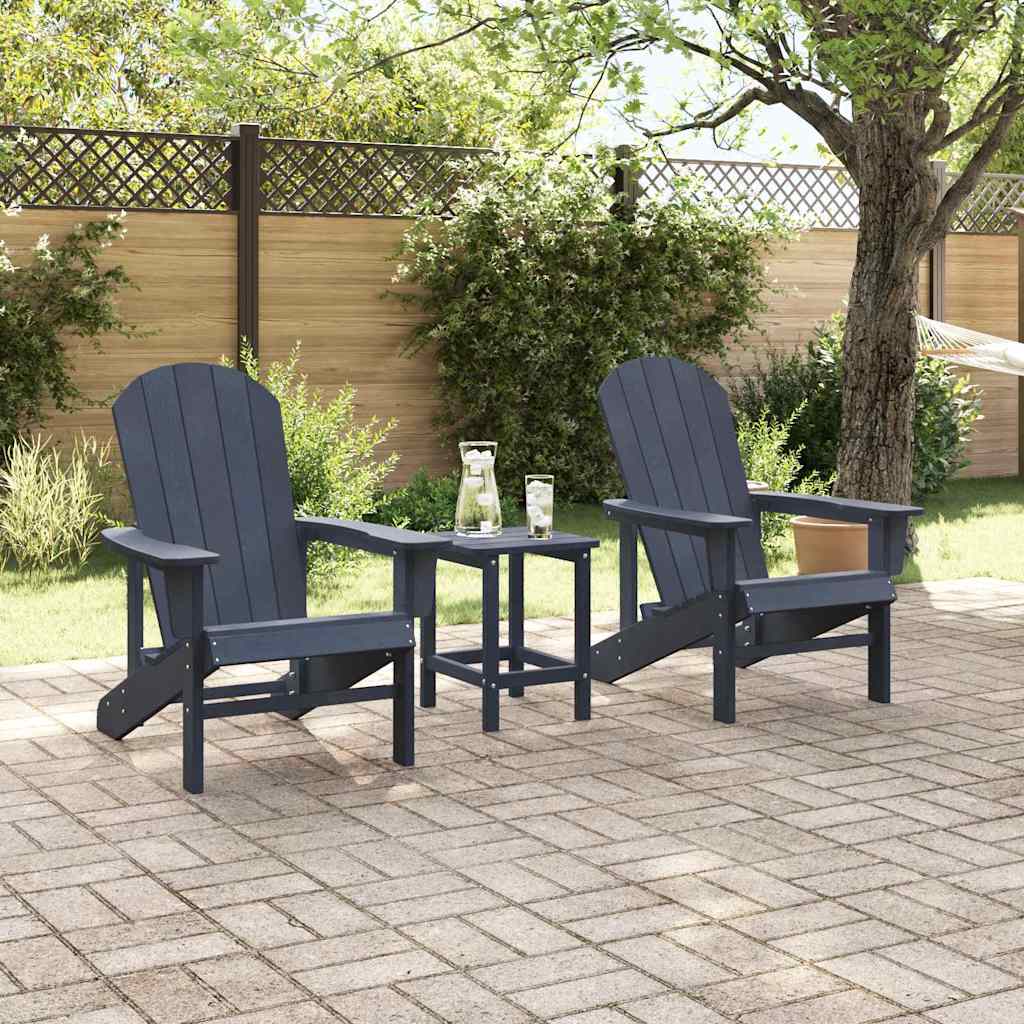Gartenstuhl 2 pcs Weiß 82 x 74 x 92 cm Polyethylen