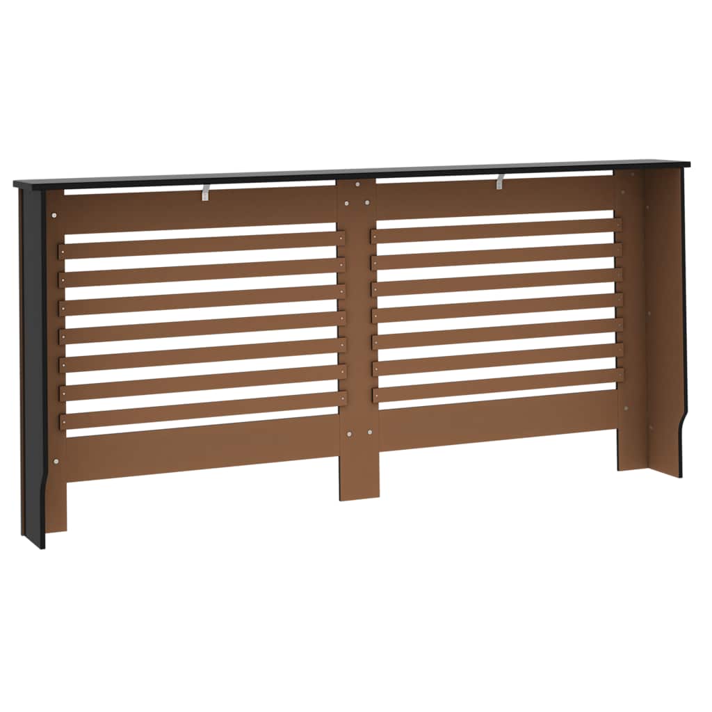 Heizkörperabdeckung Weiß 112×19×81,5 cm MDF