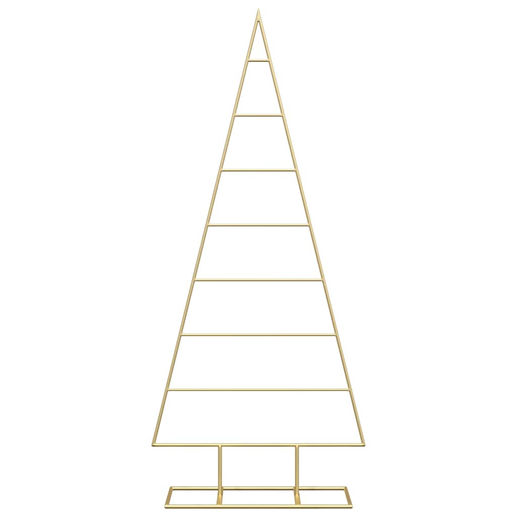 Metall Weihnachtsbaum Gold 60 cm Pulverbeschichteter Stahl