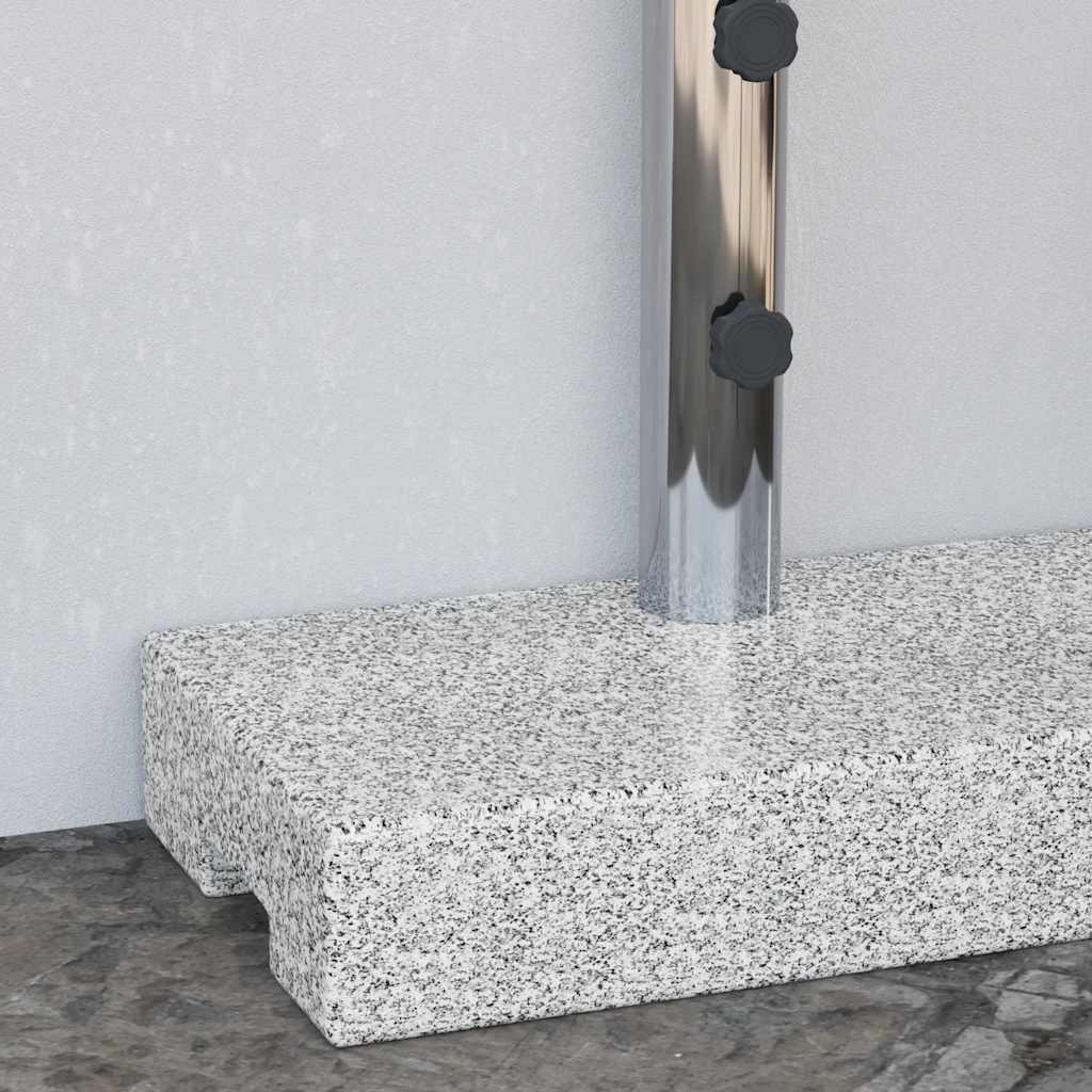 Sonnenschirmständer Grau 45 x 25 x 45 cm Granit