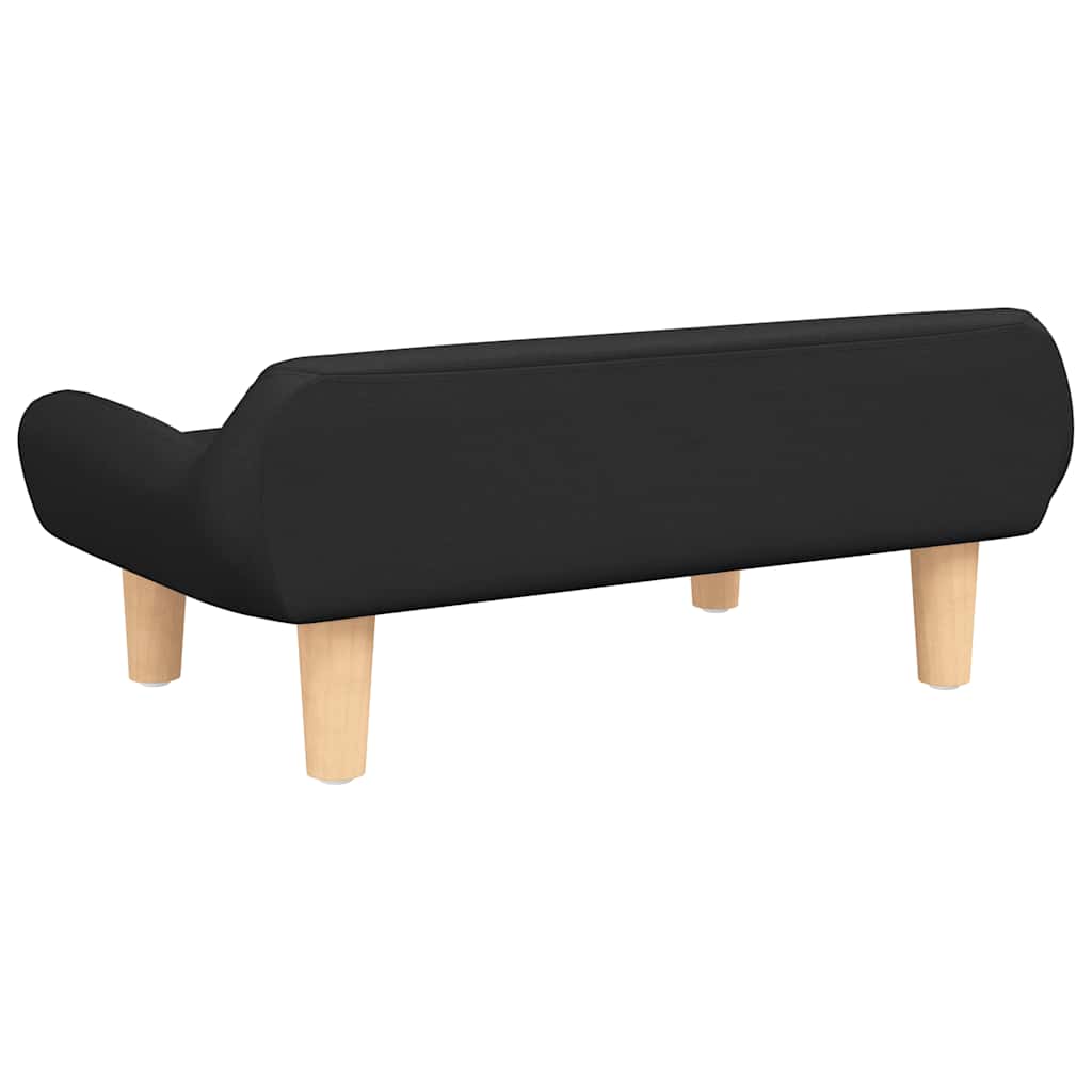 Hundebett Creme 70x40x24 cm Stoff