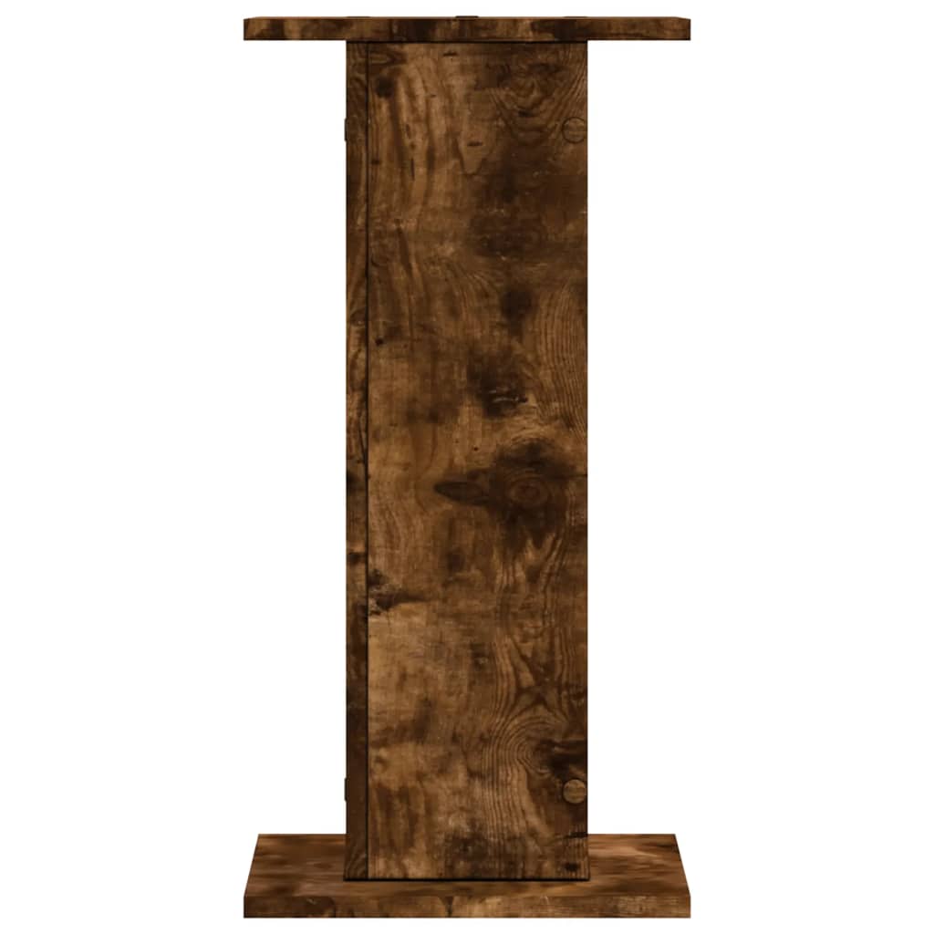 Pflanzenständer 2 Stk. Weiß 30x30x40 cm Holzwerkstoff