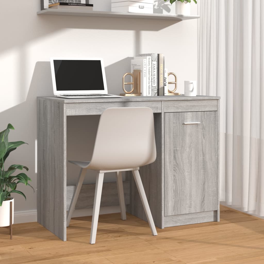 Schreibtisch Weiß 100×50×76 cm Holzwerkstoff
