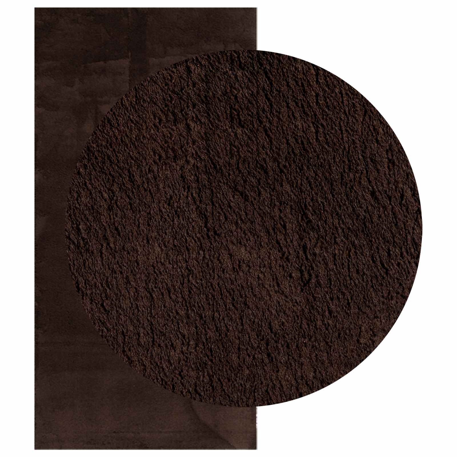 Teppich HUARTE Kurzflor Weich und Waschbar Anthrazit 60x110 cm