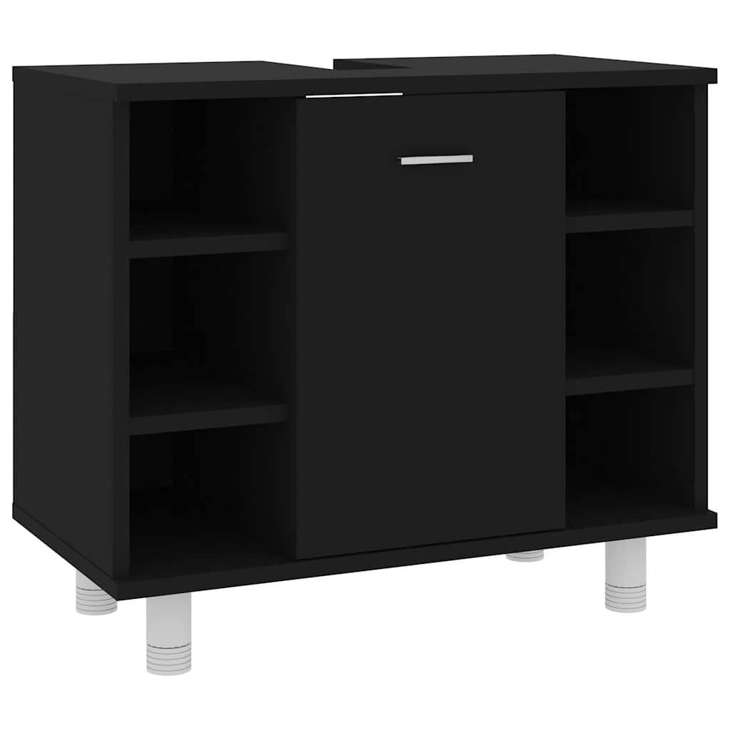 Badezimmerschrank Weiß 60x32x53,5 cm Holzwerkstoff