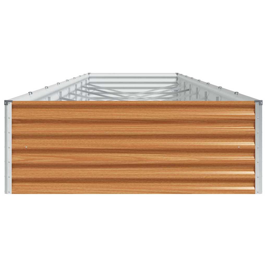 Garten-Hochbeet 100 x 50 x 36 cm Cortenstahl