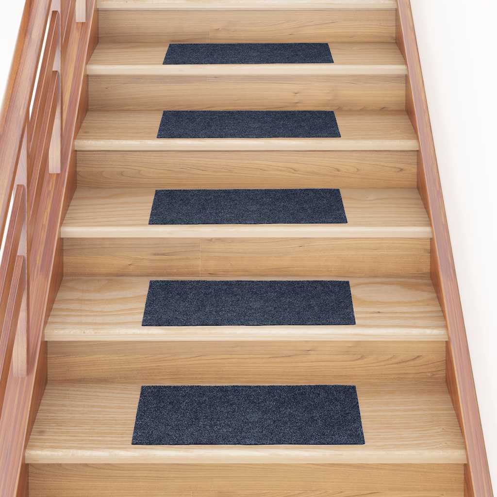Stufenmatten Selbstklebend 15 Stk. 60x25 cm Hellbraun Rechteckig