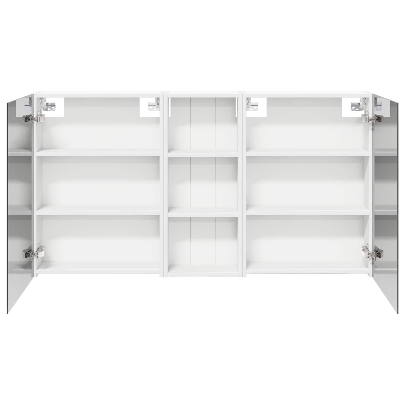 Badezimmerschrank-Set 3 pcs 80 x 10,5 x 50 cm Holzwerkstoff