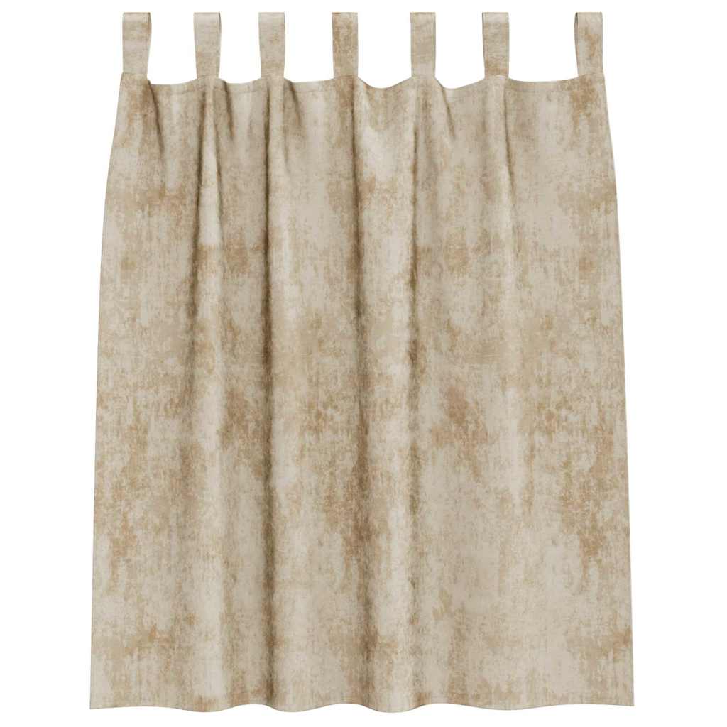 Samtvorhänge mit Vorhängen 2 pcs Weinrot 140 x 140 cm Samt
