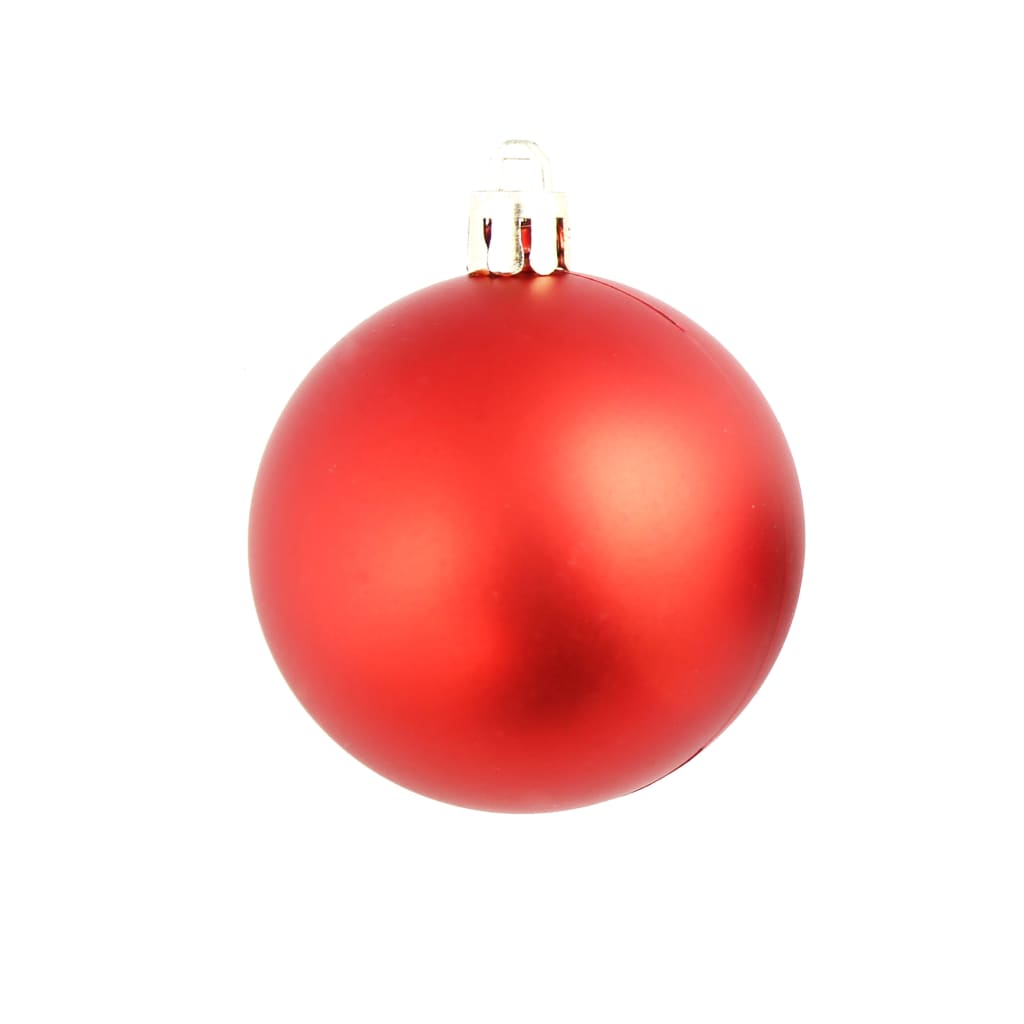 100-tlg. Weihnachtskugel-Set Weiß