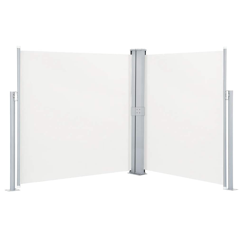 Ausziehbare Seitenmarkise 160×600 cm Braun