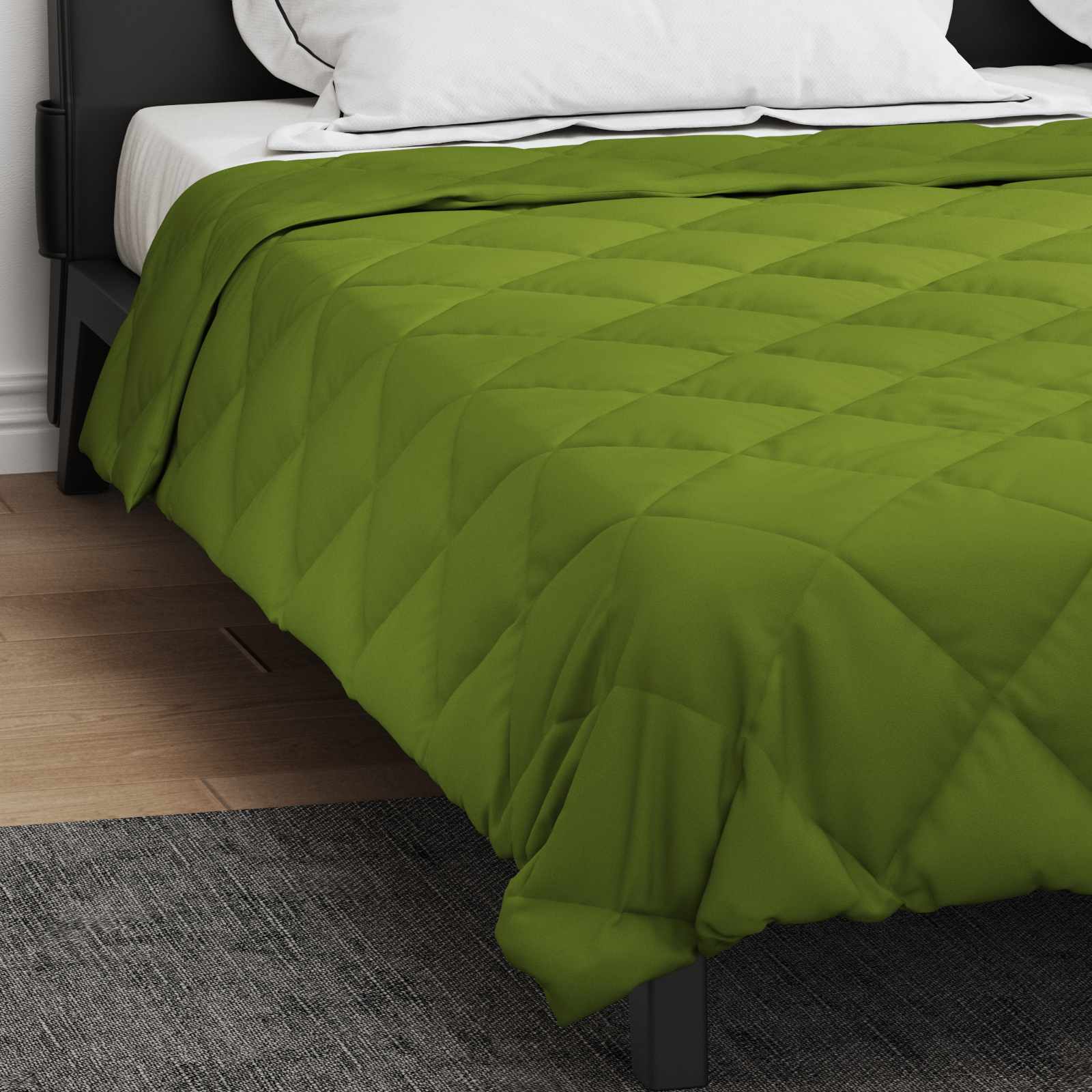 Sommerdecke Anthrazit 200 x 135 cm Mikrofaser