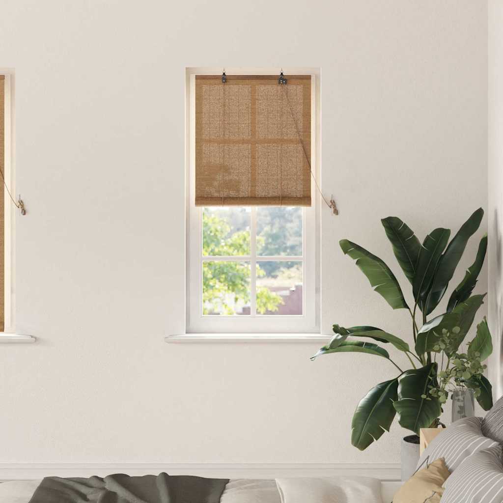 Rollo Braun 60 x 160 cm Bambus