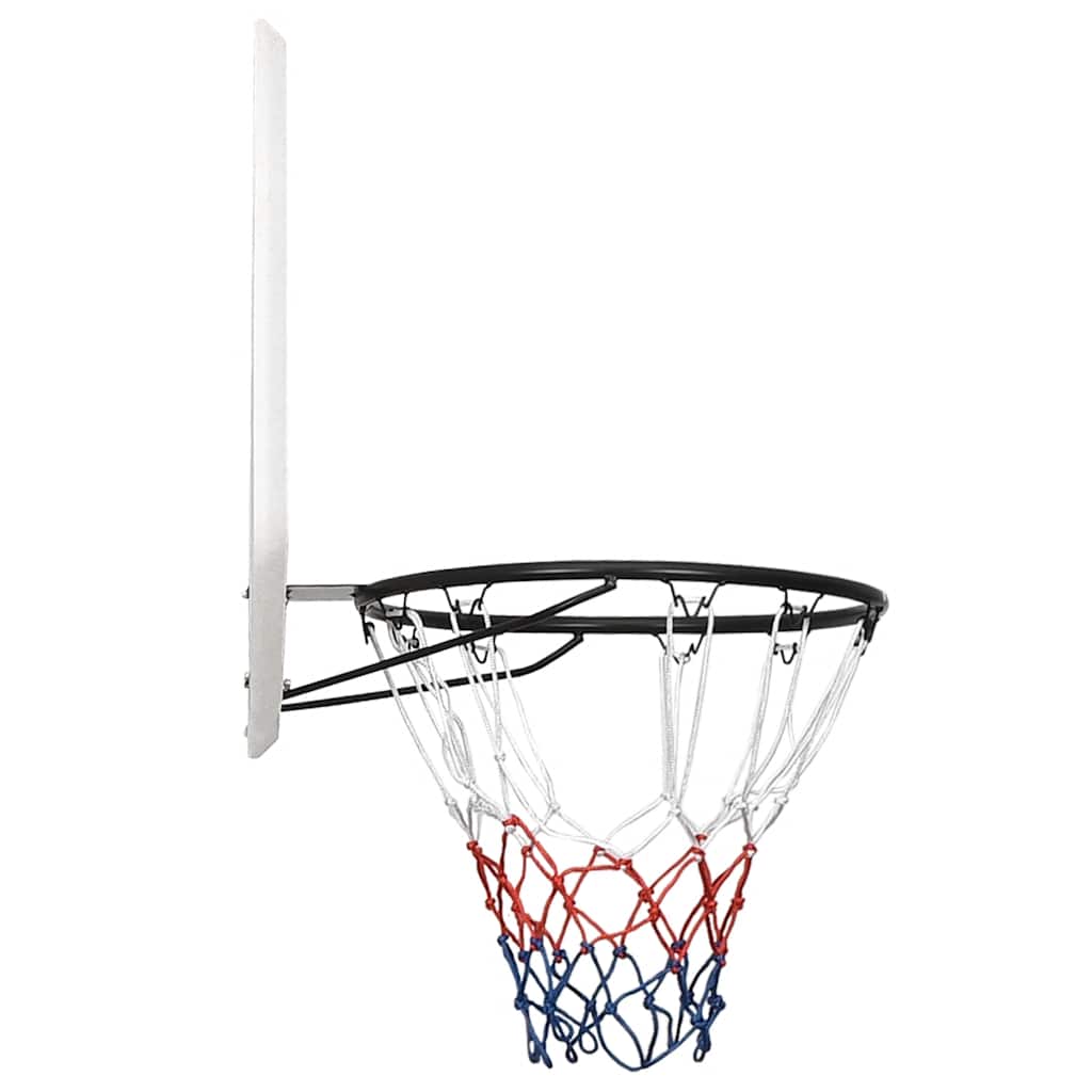 Basketballkorb Weiß 109x71x3 cm Polyethylen