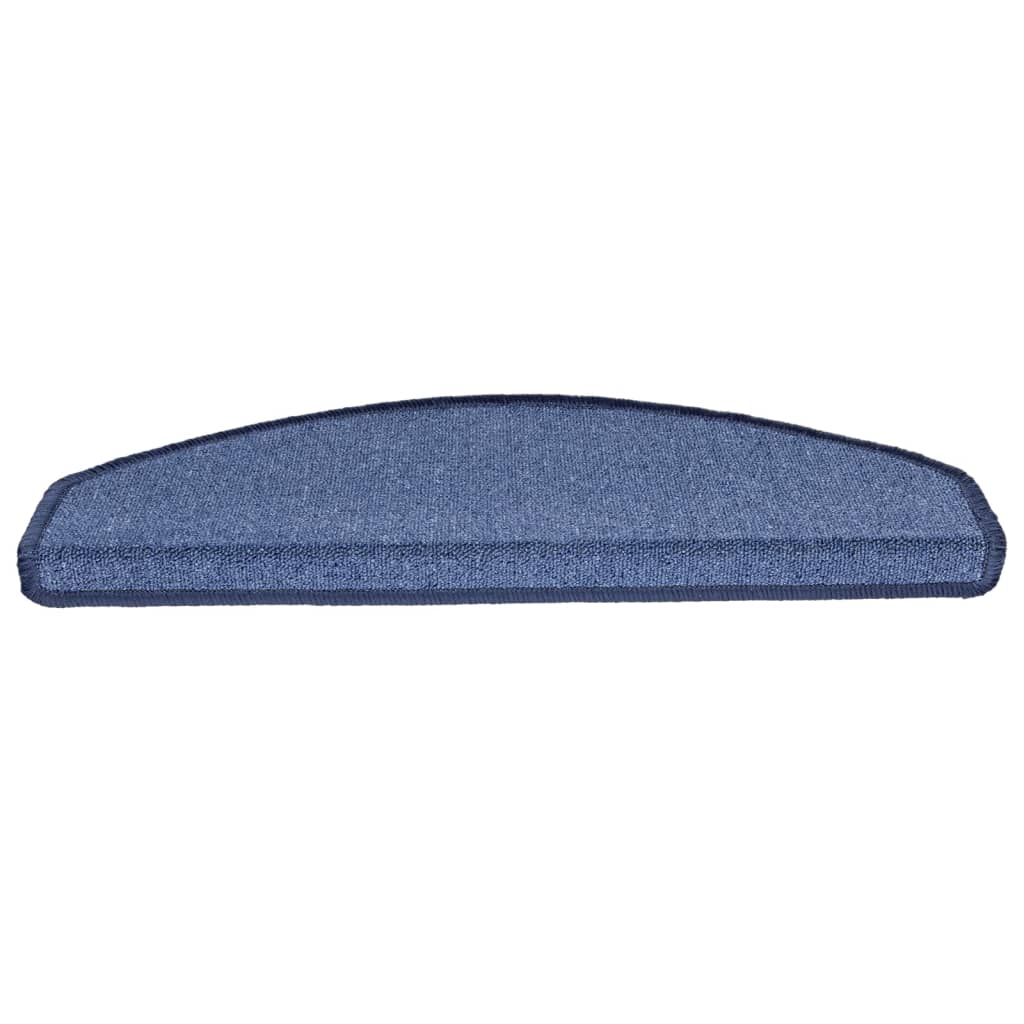 Stufenmatten 15 Stk. 56x17x3 cm Anthrazit Halbrund