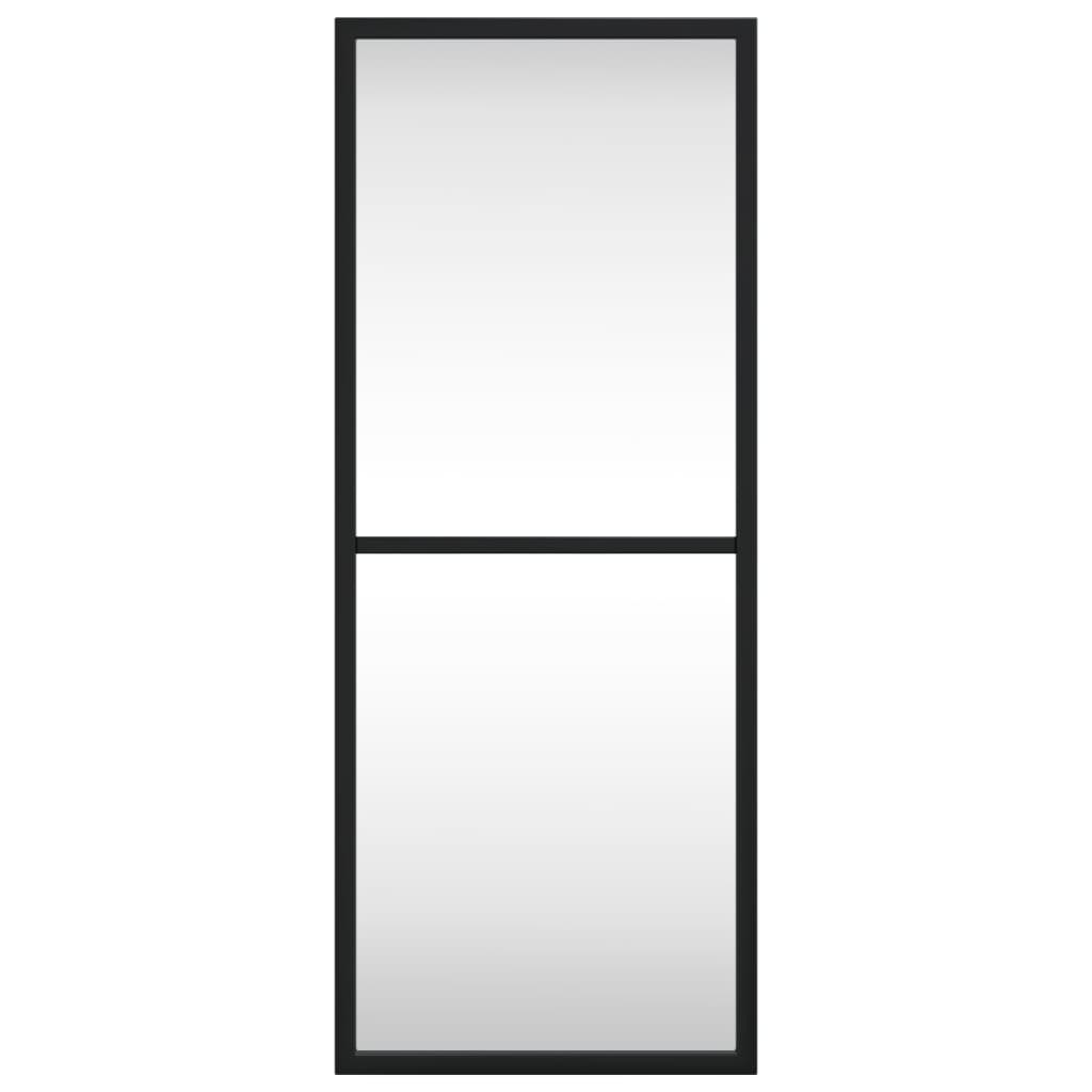 Wandspiegel Schwarz 60x40 cm Metall