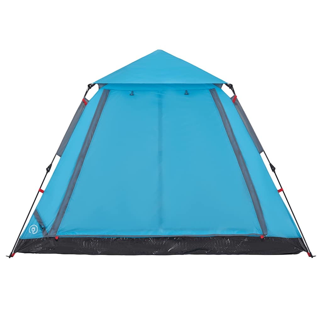 Kuppel-Campingzelt 4 Personen Grün Quick Release