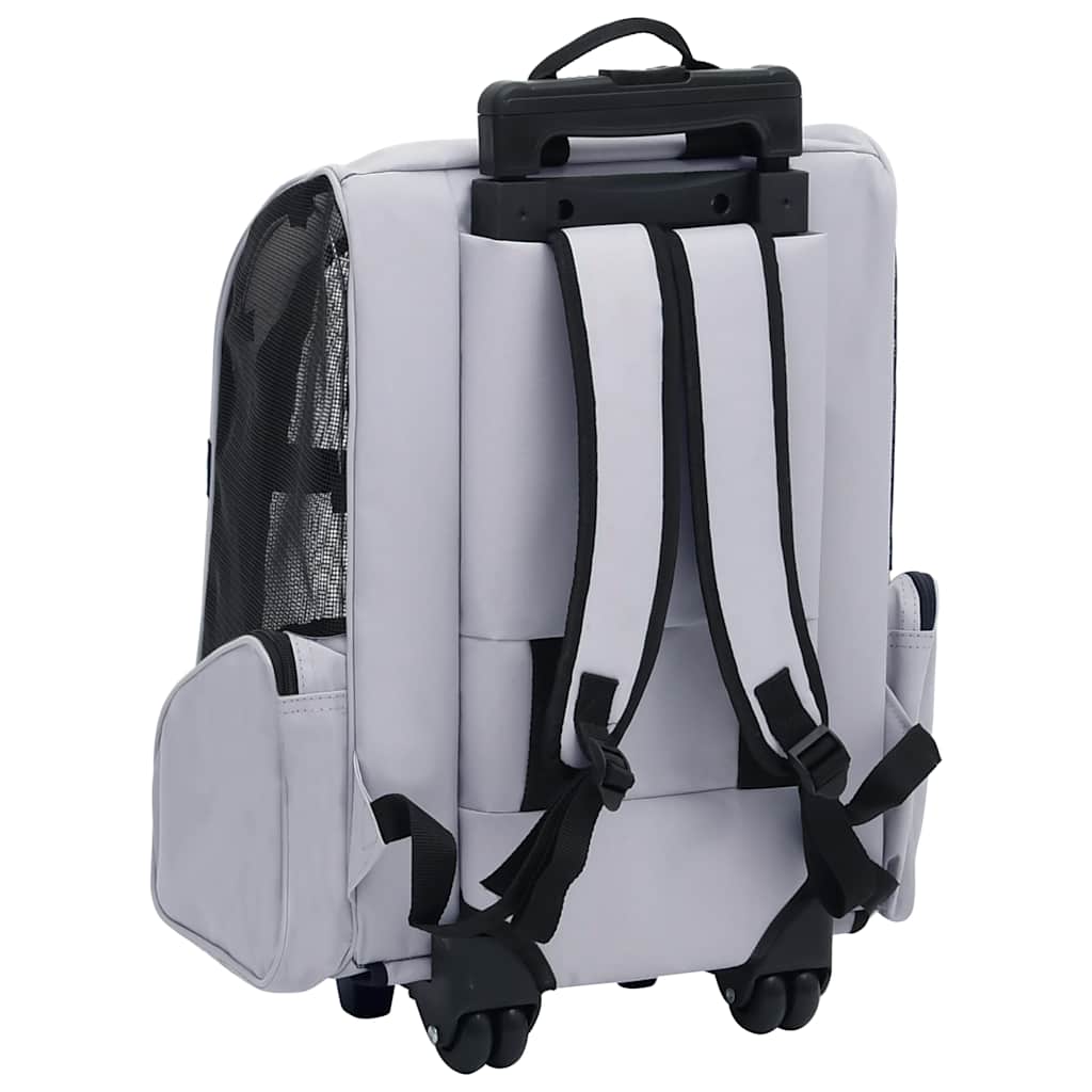 Trolley für Haustiere 3-in-1 Faltbar Beige