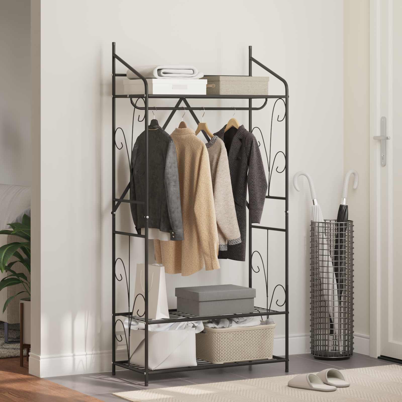 Offener Kleiderschrank Uni 2 pcs 78 x 36 x 158 cm