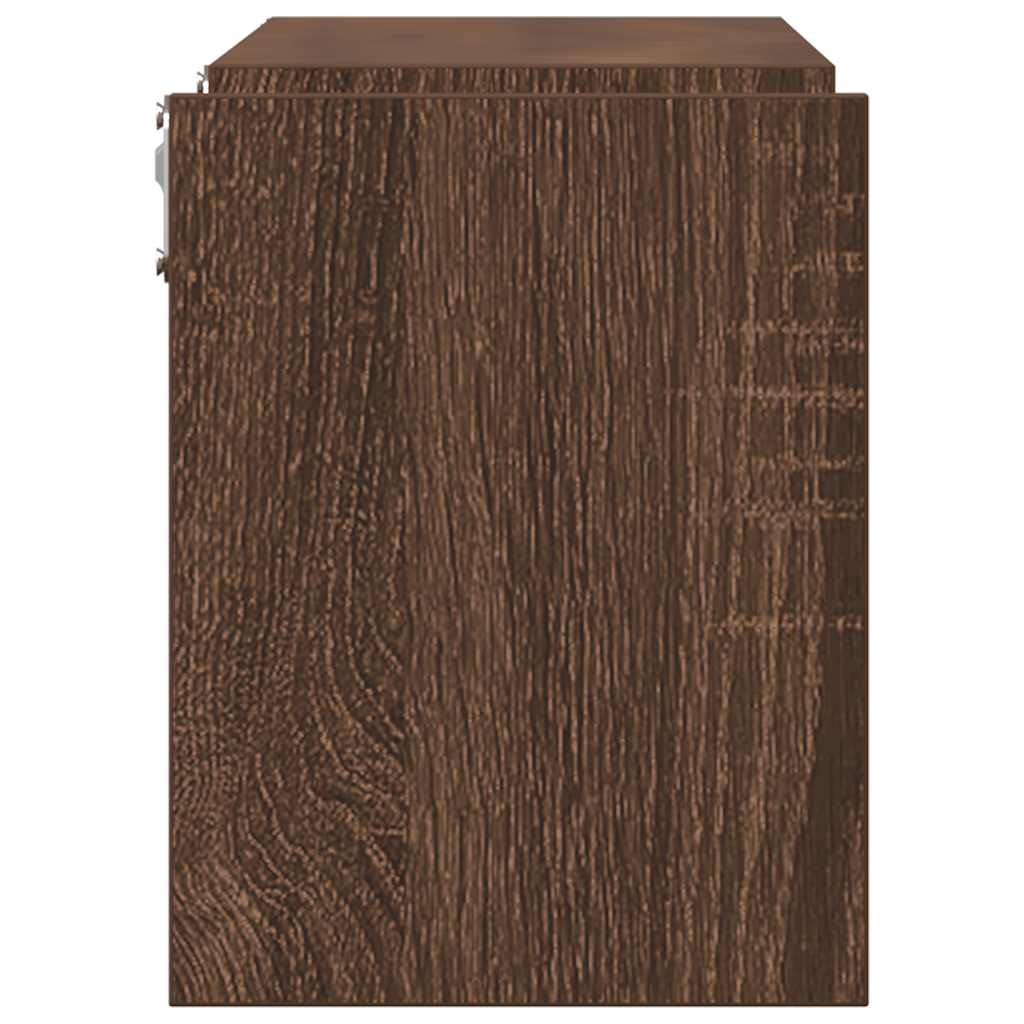 Wandregale 2 Stk. Weiß 100x15x20 cm Holzwerkstoff