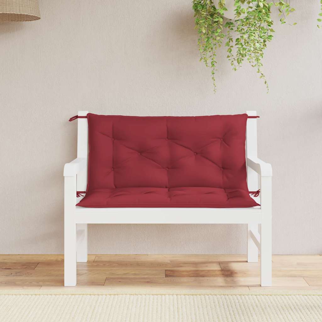 Gartenbank-Auflage Anthrazit 100x(50+50)x7 cm Oxford-Gewebe