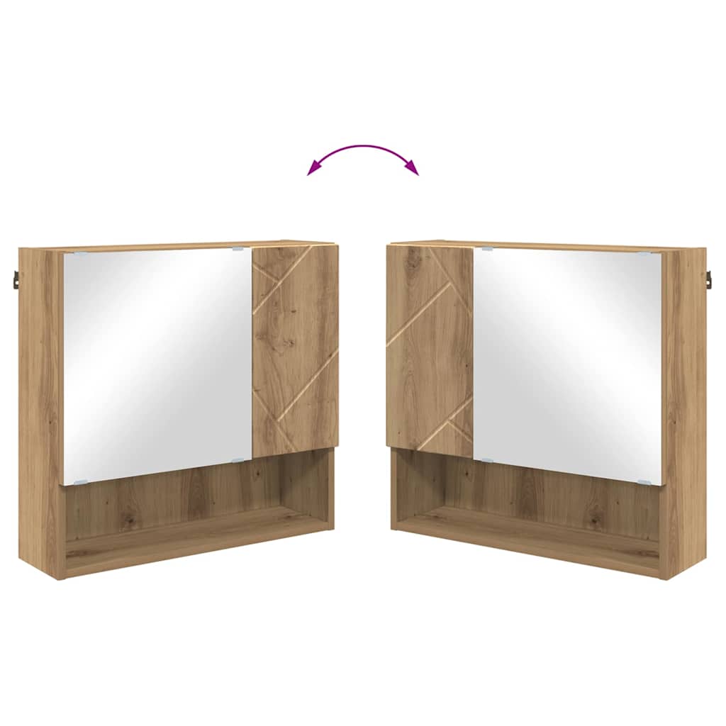 Badezimmermöbel-Set mit Tür 5 pcs Weiß Holzwerkstoff & Metall