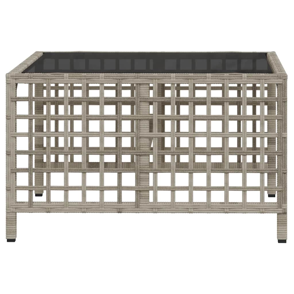 3-tlg. Garten-Ecksofa-Set mit Kissen Schwarz Poly Rattan