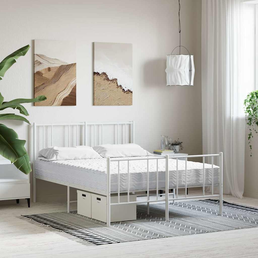 Schaumstoffmatratze Weiß 80x200 cm Härtegrad H2 H3