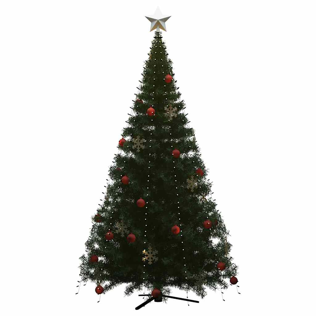 Weihnachtsbaum-Lichternetz mit 180 LEDs Kaltweiß 180 cm