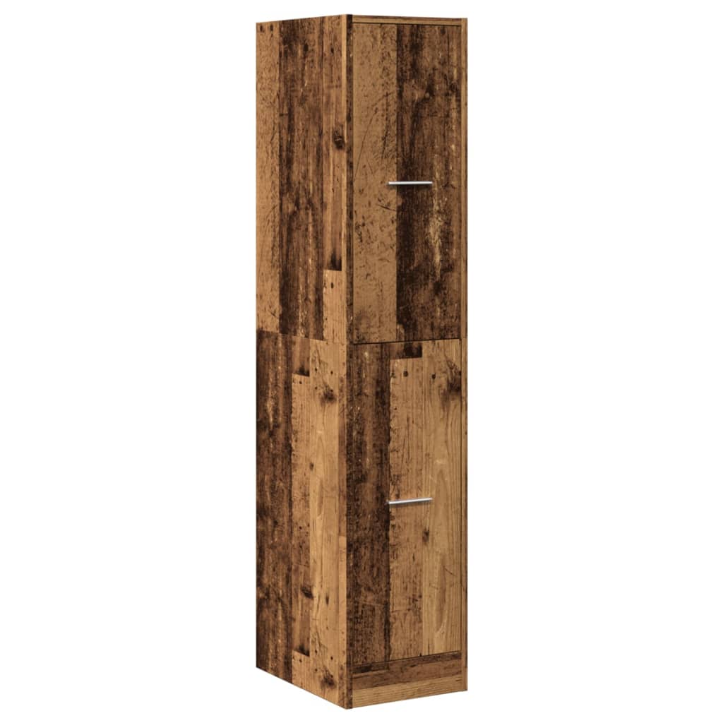 Apothekerschrank Weiß 30 x 41 x 174,5 cm Holzwerkstoff
