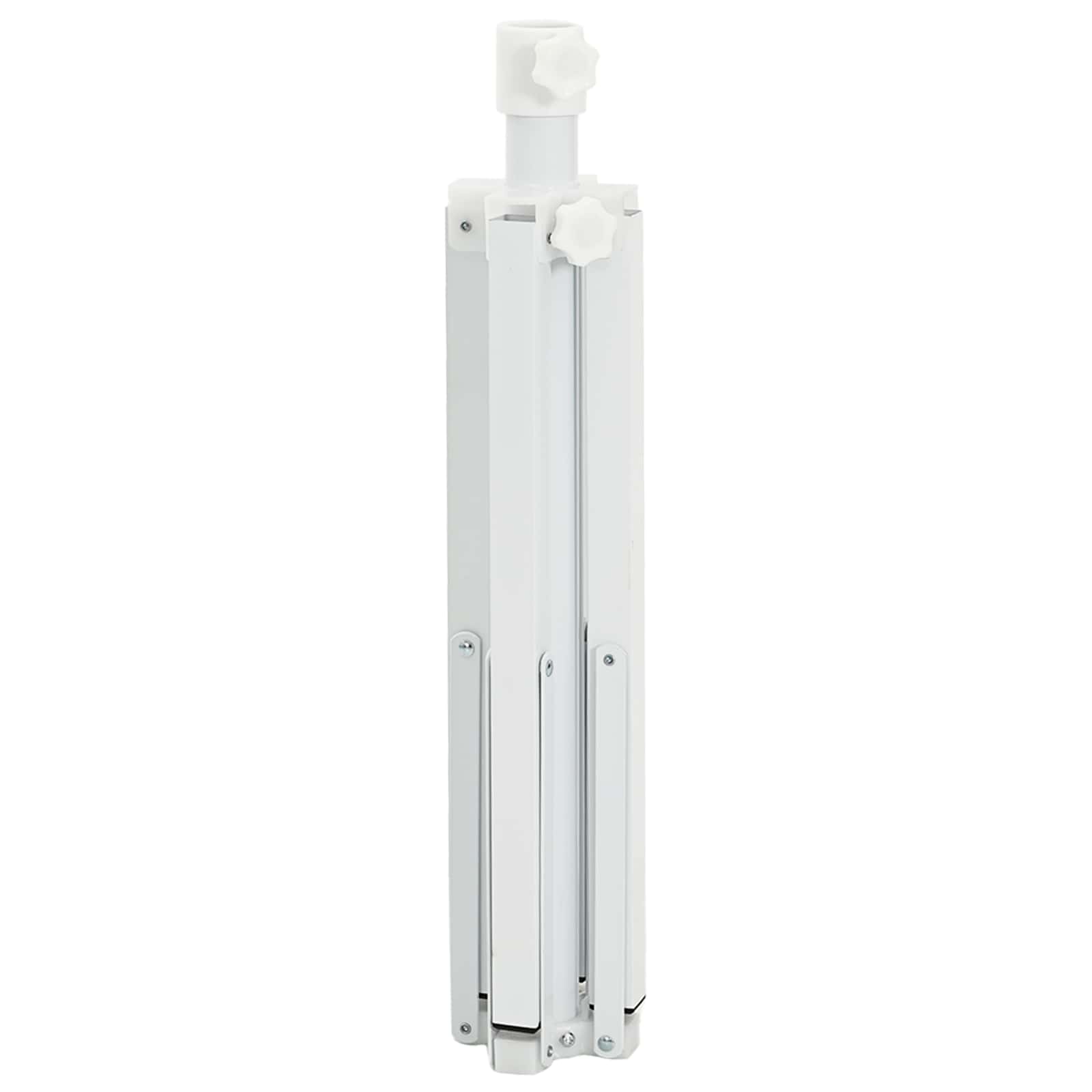 Sonnenschirmständer Weiß Stahl für 25-32 mm Mast