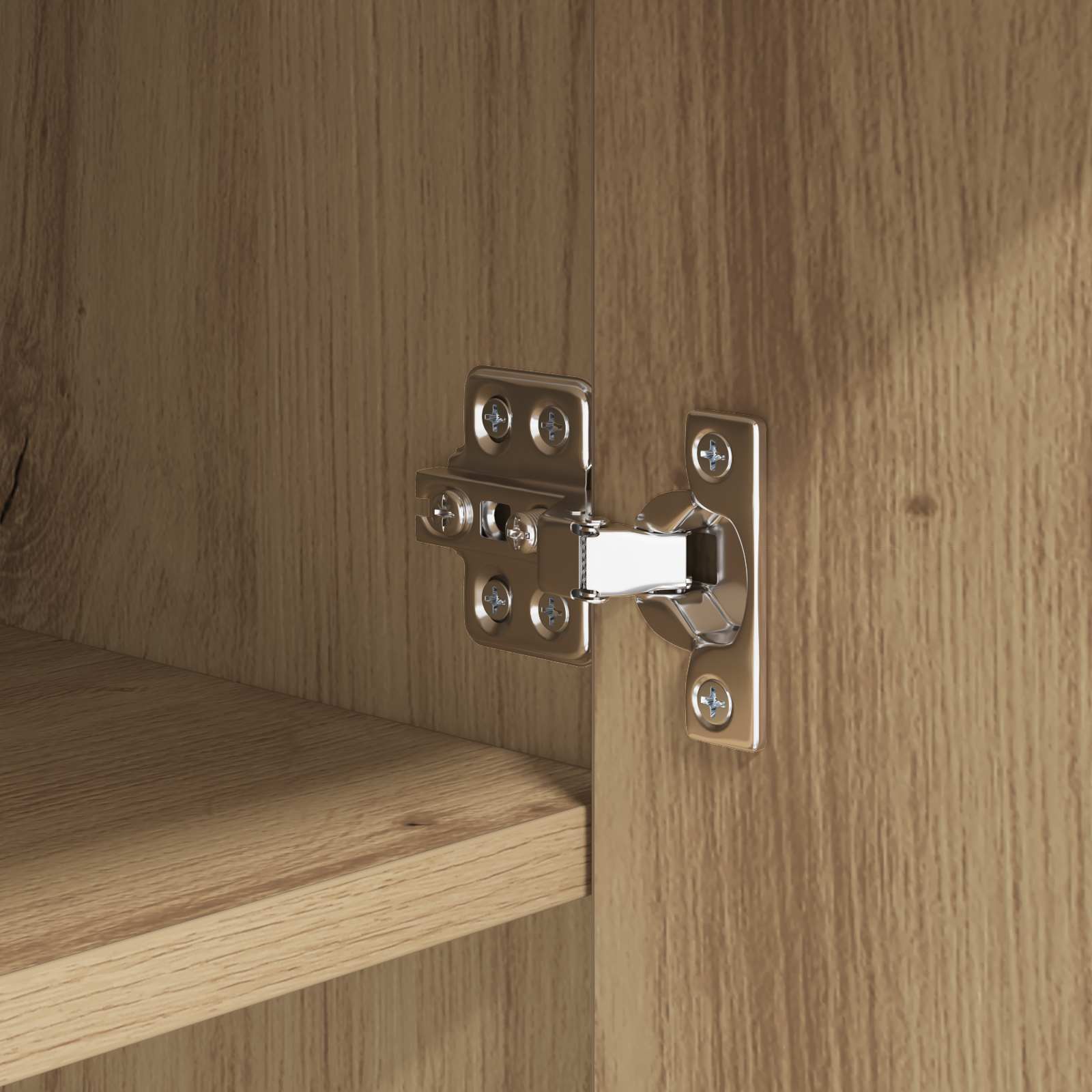 Aufbewahrungsschrank Altholz 40 x 42,5 x 93 cm Holzwerkstoff