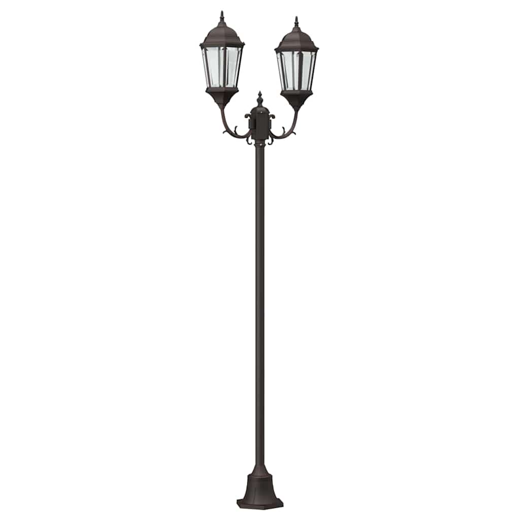 Garten-Licht Vintage gebürstetes Grün 57 x 49 x 241 cm