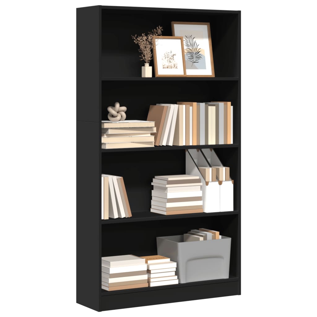 Bücherregal Weiß 40x24x75 cm Holzwerkstoff