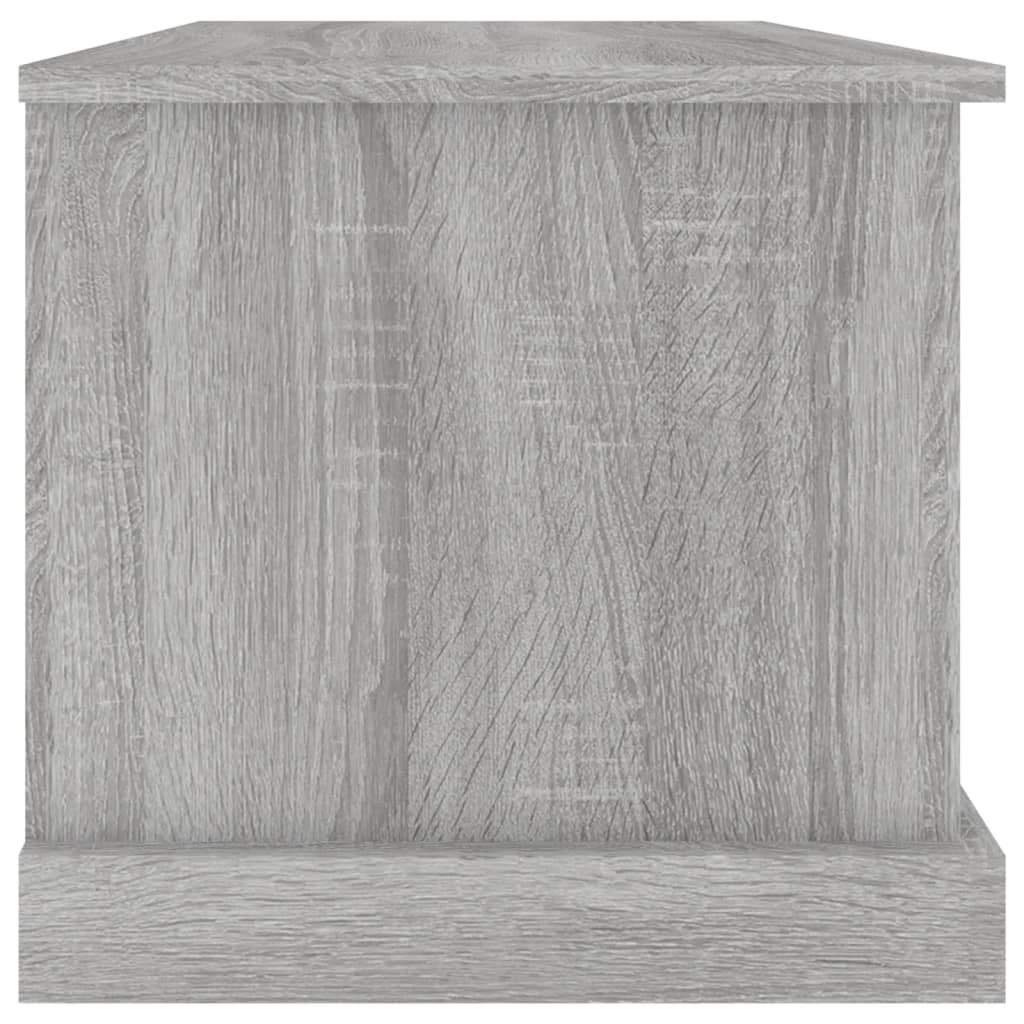 Aufbewahrungsbox Weiß 50 x 30 x 28 cm Holzwerkstoff