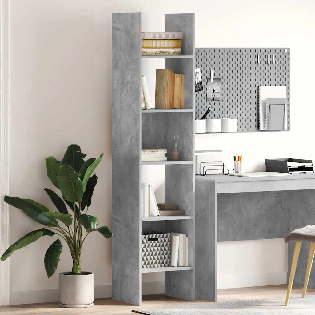 Bücherregal Weiß 40x35x180 cm Holzwerkstoff