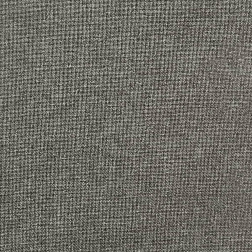 Niedriglehner-Auflagen 2 Stk Melange Anthrazit 100x50x7cm Stoff