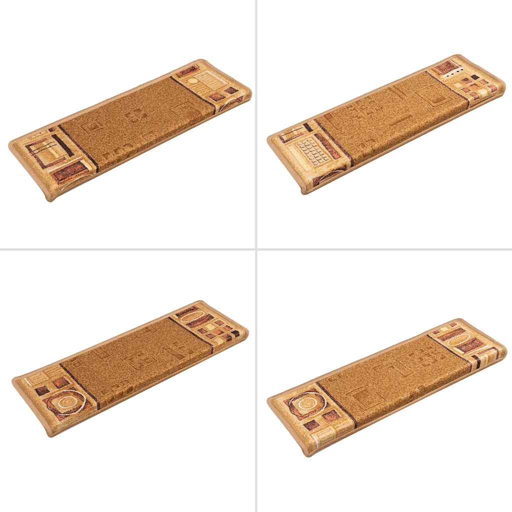 Stufenmatten Selbstklebend 5 Stk. 65x21x4 cm Rot