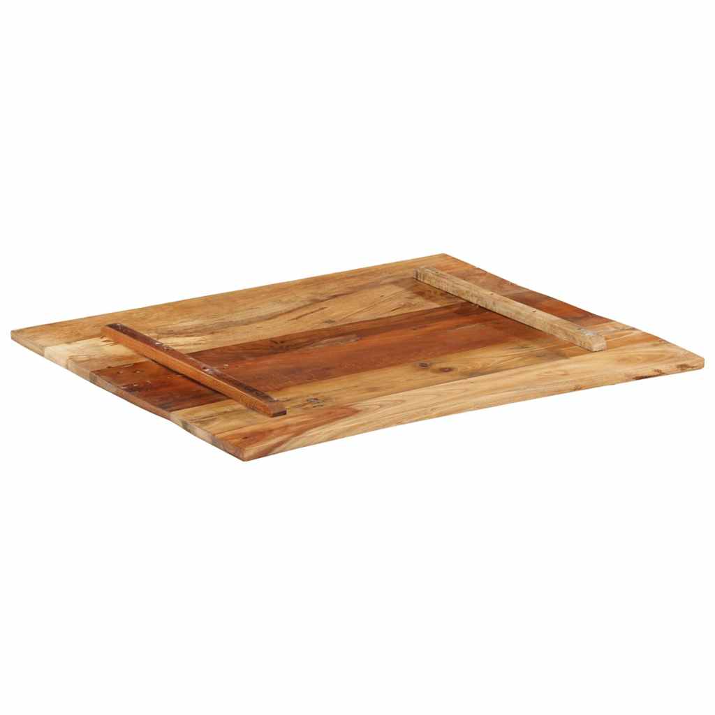 Tischplatte Massivholz Akazie 15-16 mm 60x80 cm