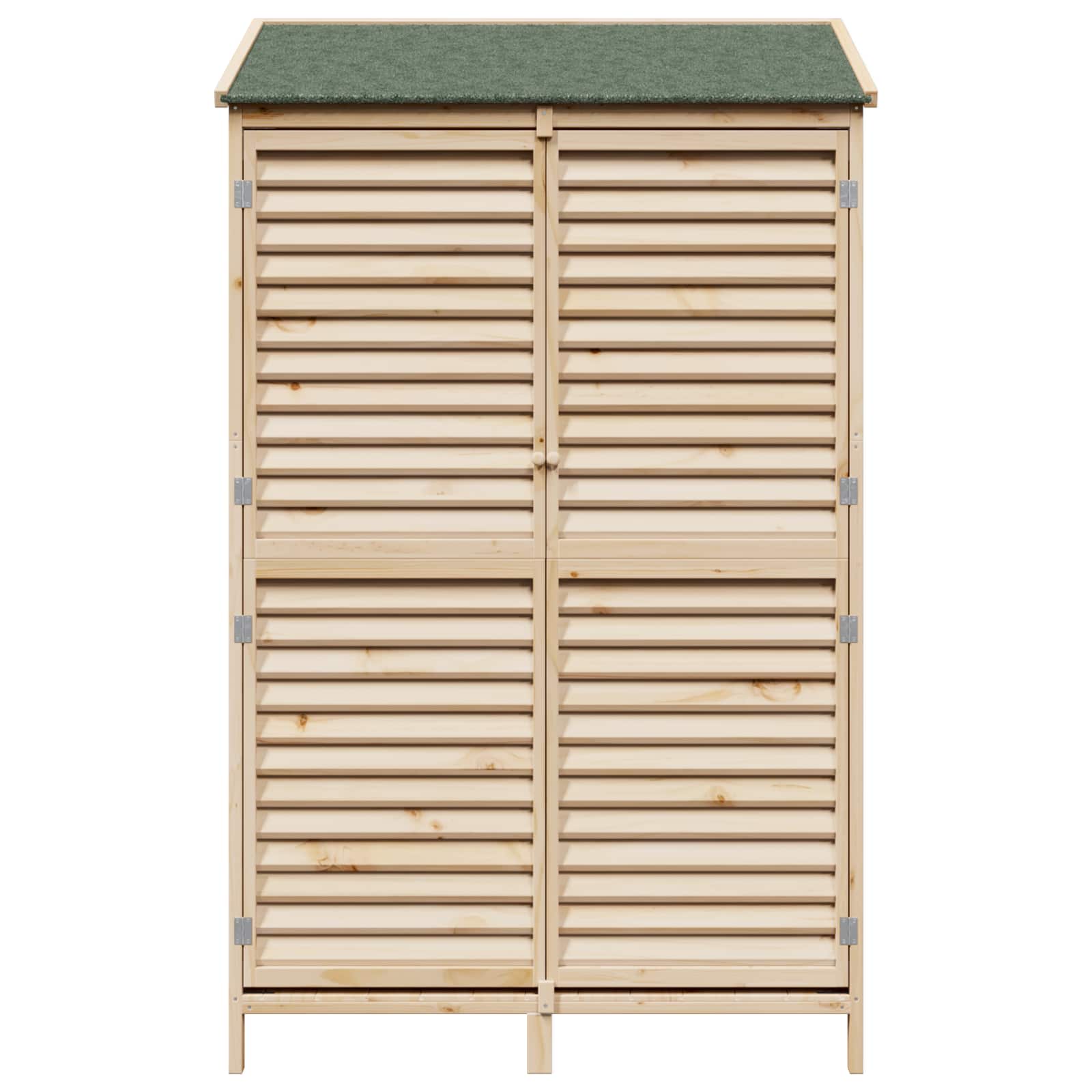 Gartenschuppen Natur 59 x 56 x 113,5 cm Massivholz aus Fichte