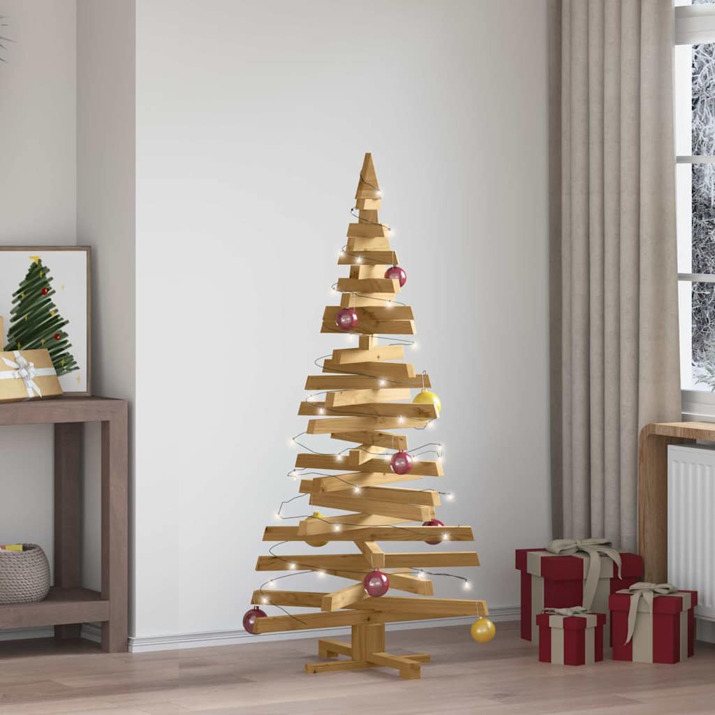 Weihnachtsbäume mit Ständer Natur 60 cm Massivholz Kiefer