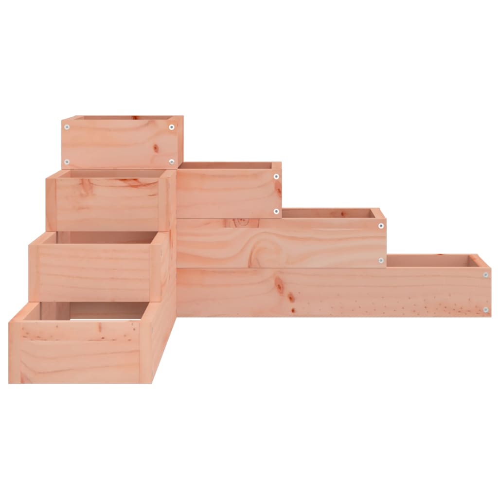 Pflanzentreppe 4 Stufen 80,5x79x36 cm Massivholz Kiefer