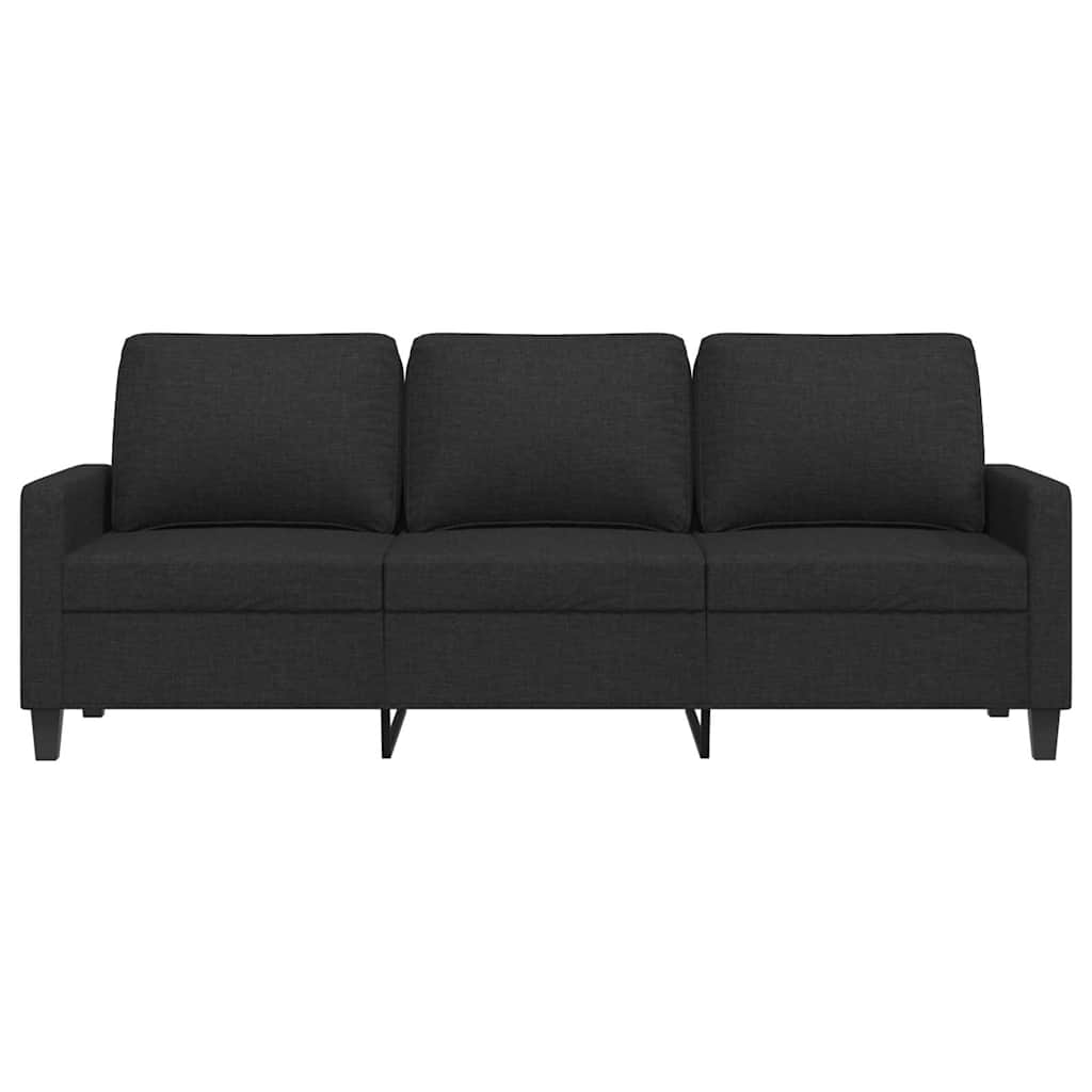 3-Sitzer-Sofa Hellgrau 180 cm Stoff