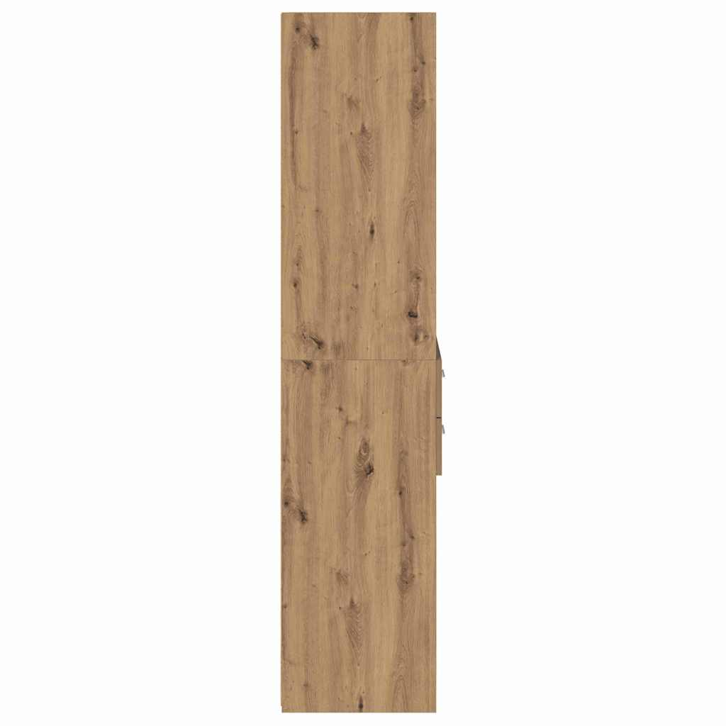 Highboard Altholz 40 x 42,5 x 185 cm Holzwerkstoff