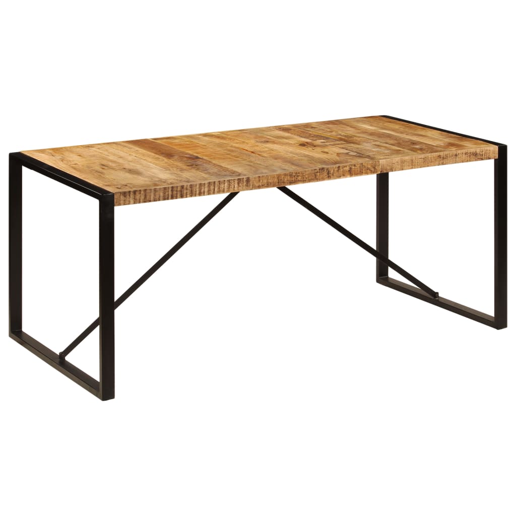 Esstisch 220x100x75 cm Massivholz Akazie