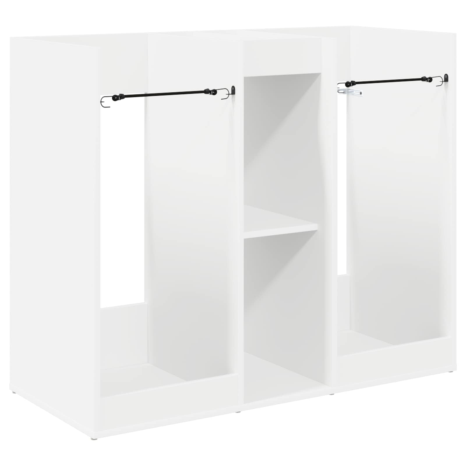 Golf Schrank Mit Rad Uni Weiß 65 x 45 x 98 cm