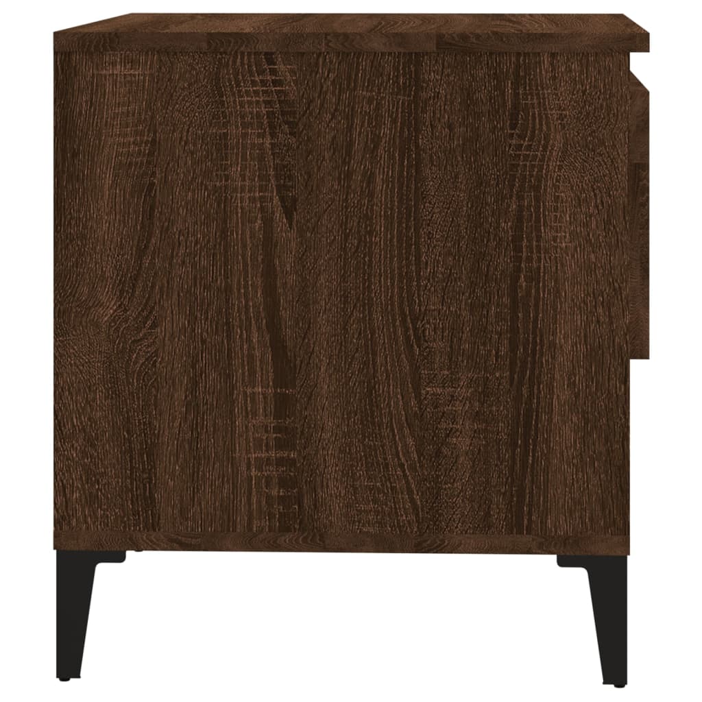 Beistelltisch Weiß 50x46x50 cm Holzwerkstoff